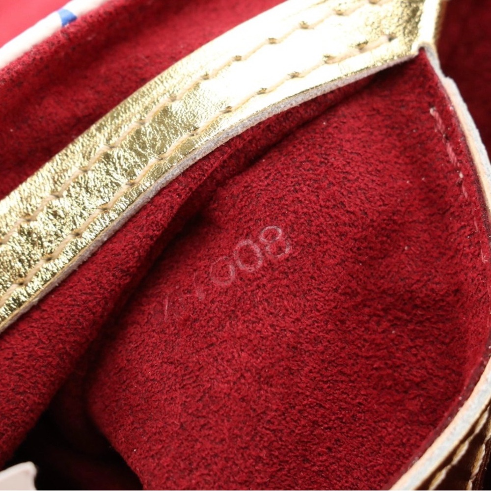 Louis Vuitton x Takashi Murakami Multicolor White & Gold Marilyn Shoulder Bag - Picture 5 of 7